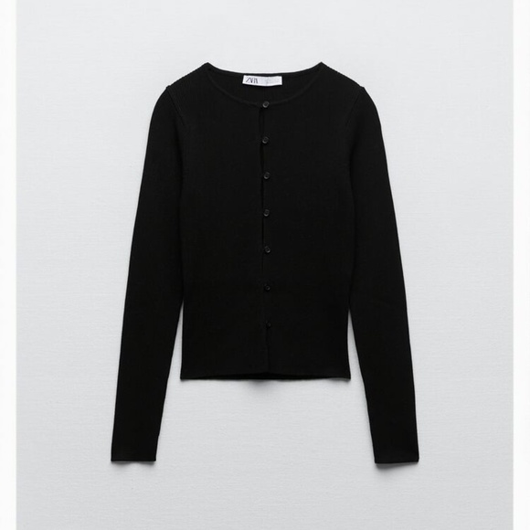 Zara Knit Cardigan Size M - Picture 2 of 8
